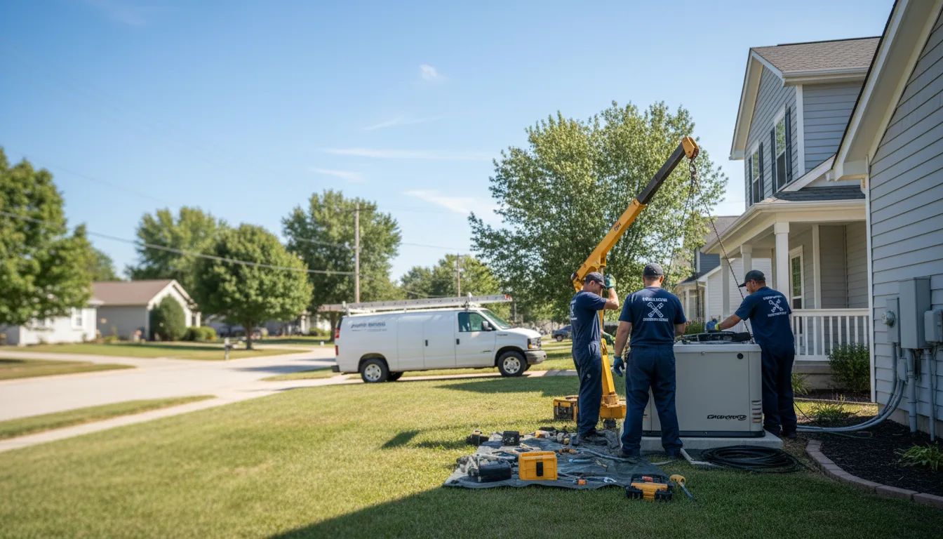 Generator Installation in The Rock, GA near me